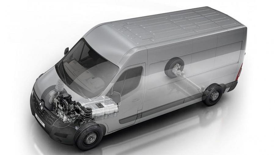 Схема Renault Master Z.E. L3H2 Van 2017 года  (фото 2 из 42)